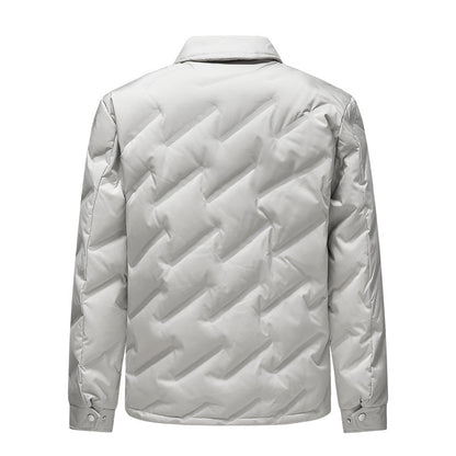 Herren Steppjacke Übergangsjacke Warm Isoliert