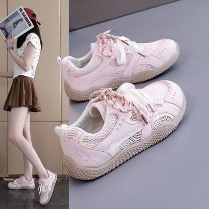 Damen Sneaker Atmungsaktiv Sportlich Schnürsystem Comfort