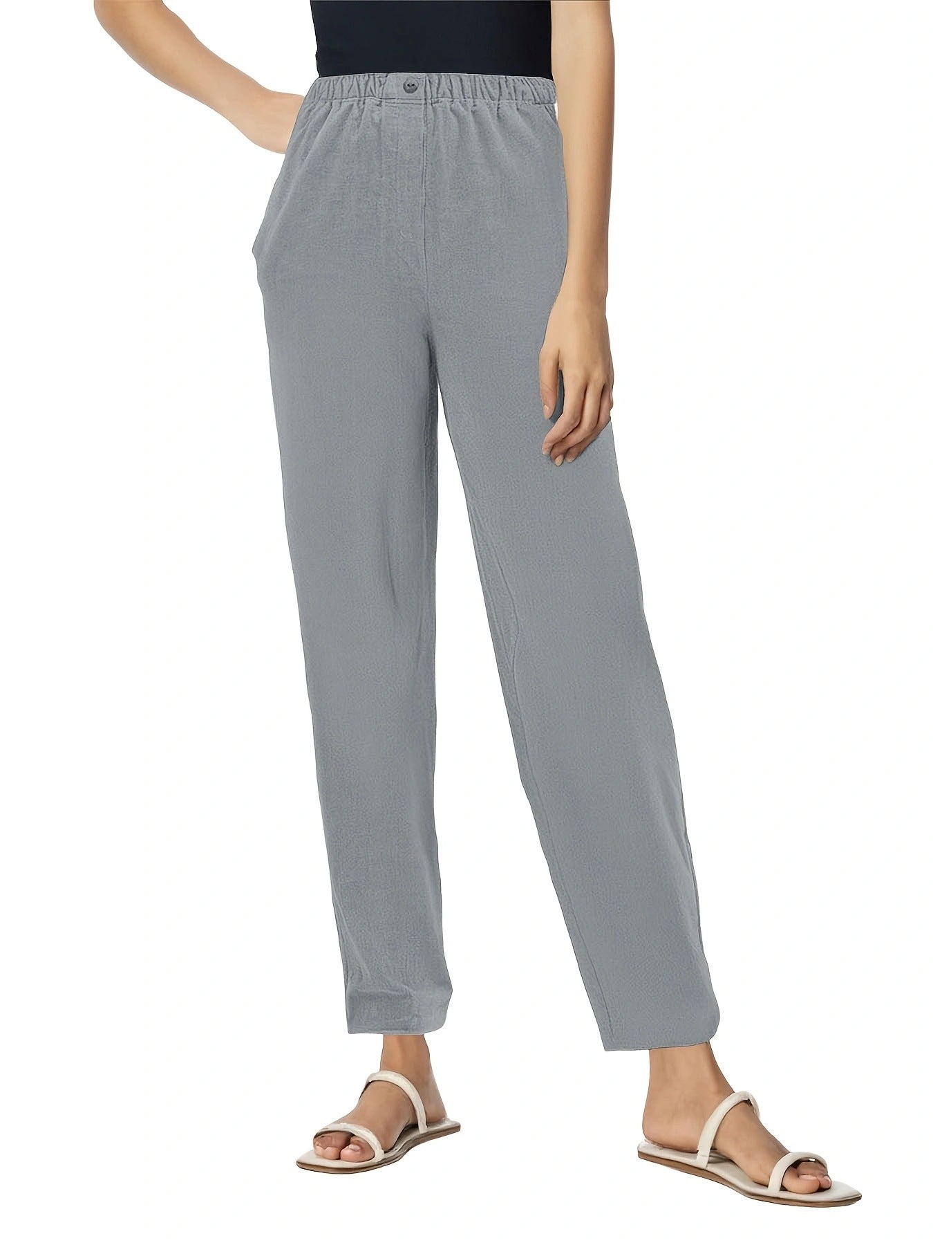 Leichte Damen Sommerhose Bequem Elegant