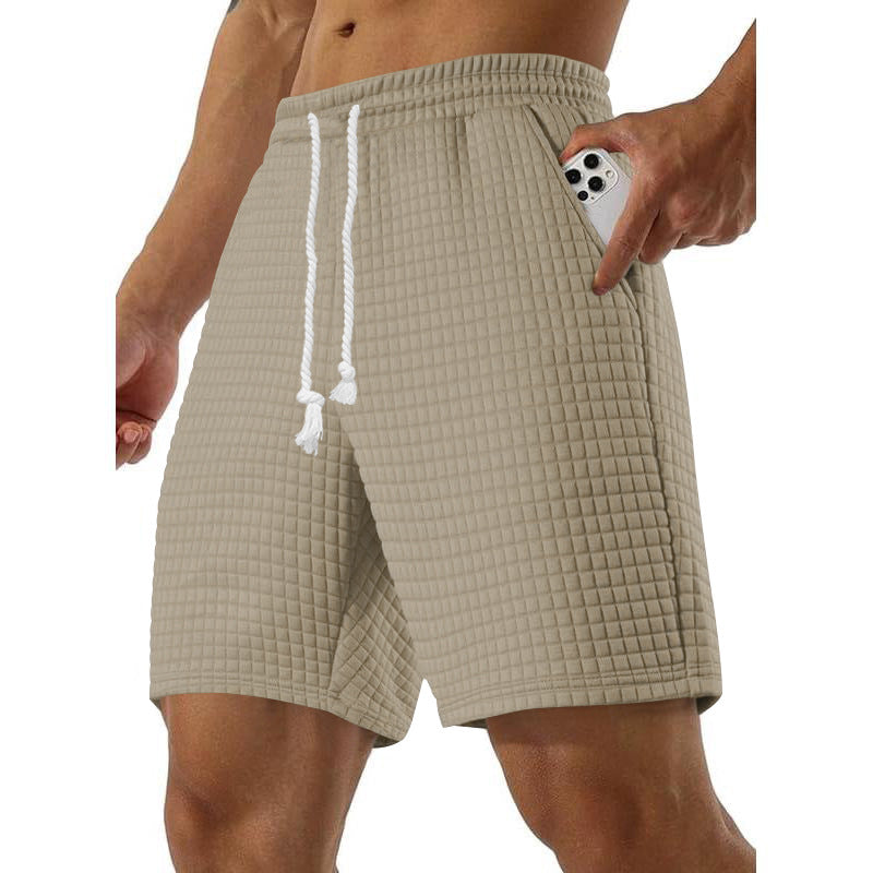 Herren Shorts Sportlich Atmungsaktiv mit Taschen