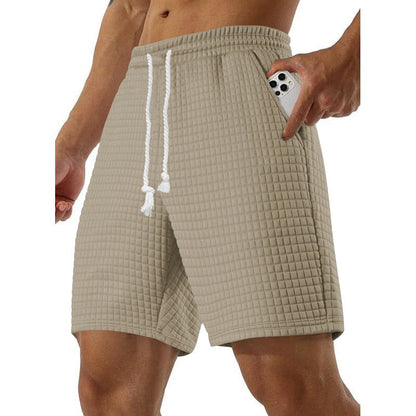Herren Shorts Sportlich Atmungsaktiv mit Taschen