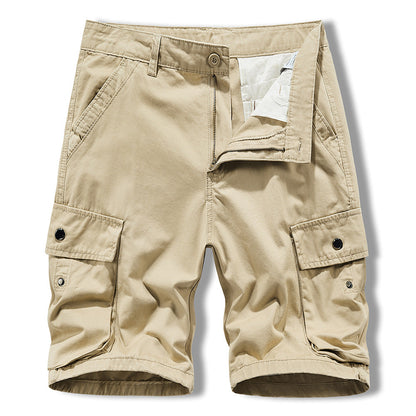 Herren Cargoshorts Bequem Vielfach Taschen Modern