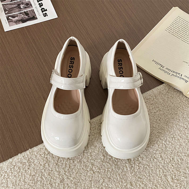 Damen Schuhe Mary Jane Blockabsatz Elegant Modisch