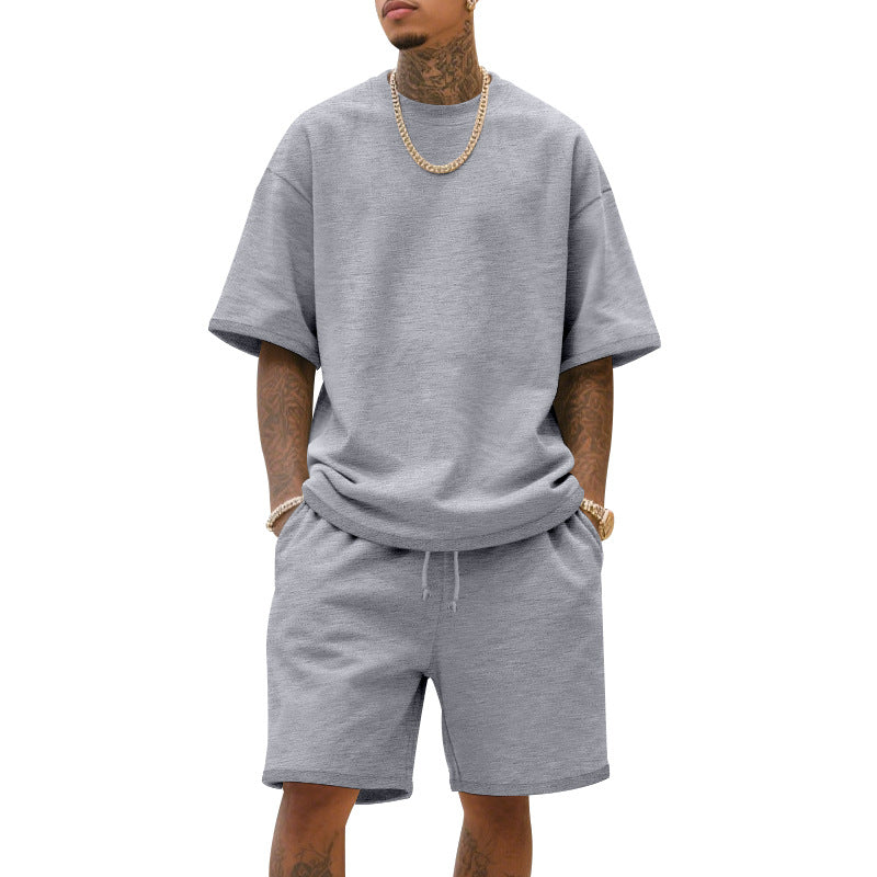 Herren Sportset atmungsaktiv Komfort Baumwollmix Casual