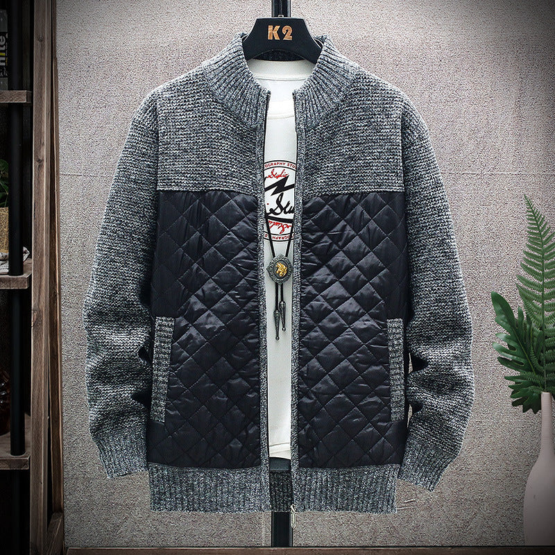 Herren Steppjacke Übergangsjacke Gesteppt Modern