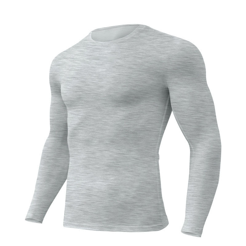 Herren Sportshirt Atmungsaktiv Langarm Funktionshemd