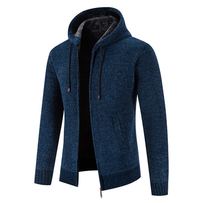 Herren Kapuzenjacke Weich Innenfutter Modern Design