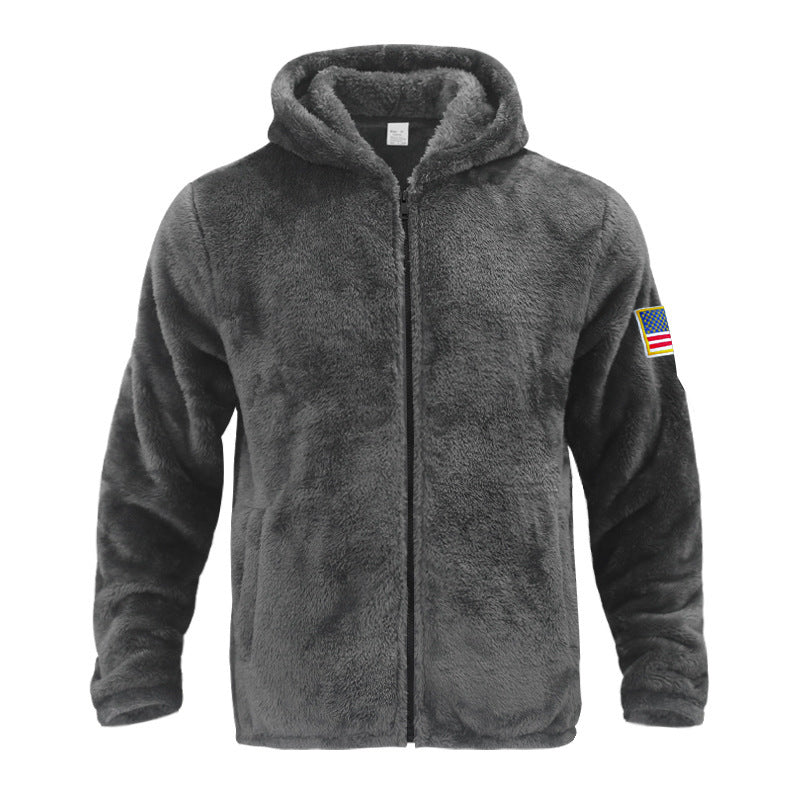 Herren Fleece Hoodie Warm Bequem StadtstyleType