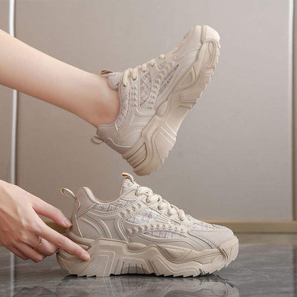 Damen Sneaker atmungsaktiv Mesh rutschfest