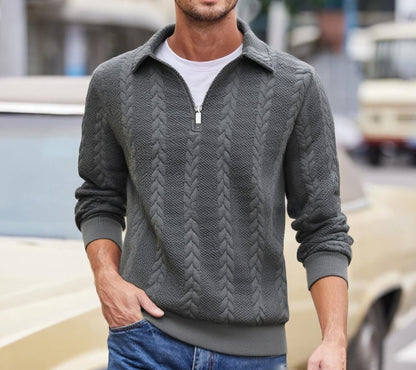 Herren Pullover Lässig Hochwertig Strick