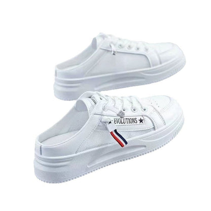 Damen Sneaker Slip-On Atmungsaktiv Mesh Schuhe Modern
