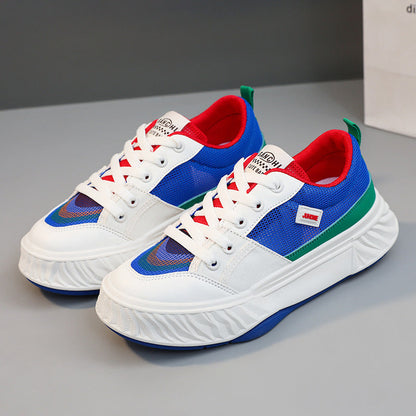 Damen Sneaker Sportlich Atmungsaktiv Farbenfroh