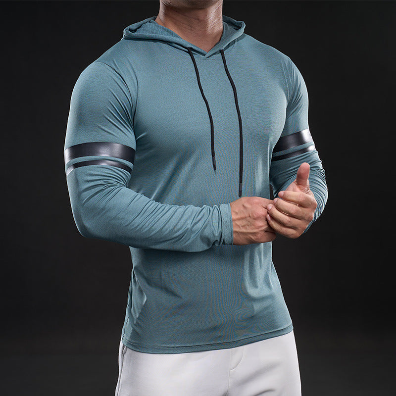 Herren Langarm-Hoodie Sportlich Trendig Berlin