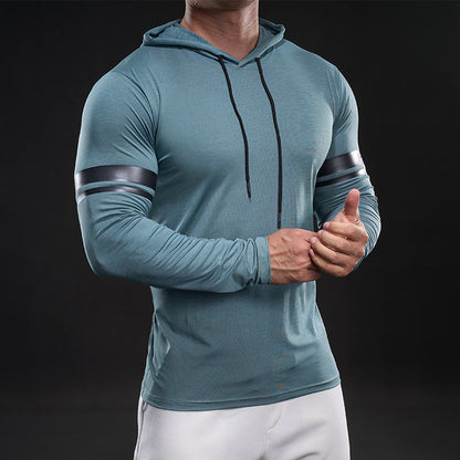 Herren Langarm-Hoodie Sportlich Trendig Berlin