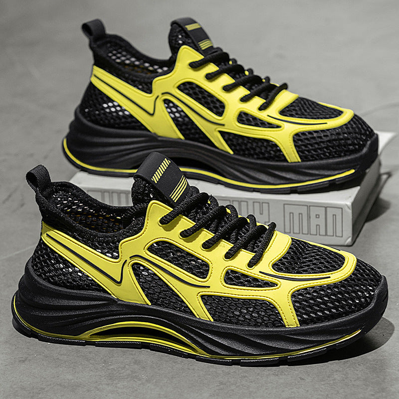 Damen Sneaker Sportlich Mesh Leichtlaufsohle - BerlinGlamour