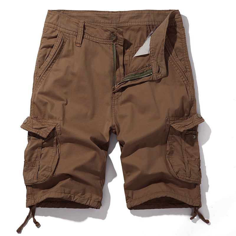 Herren Cargo Shorts Praktisch Vielfach Taschen Verstellbar