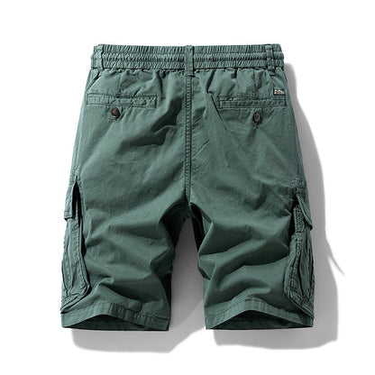 Herren Cargoshorts Elastisch Mit Taschen Sportlich