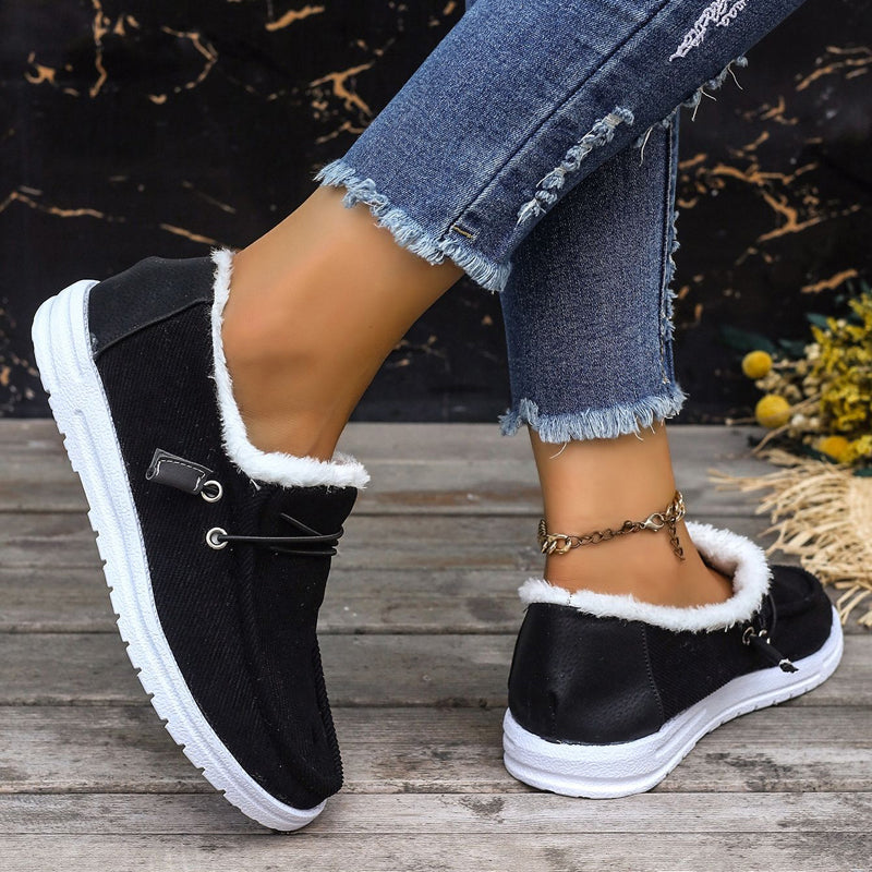 Warme Schuhe Frauen Winterstiefel Lässig
