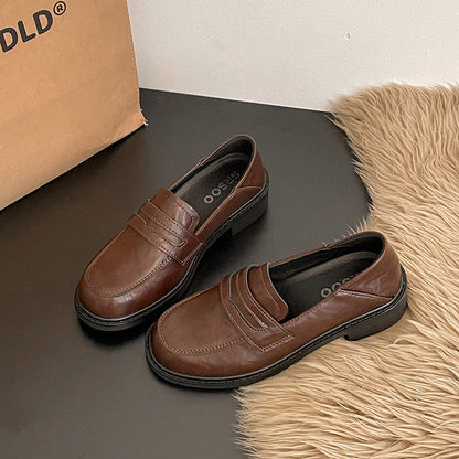 Damen Halbschuhe Elegant Loafer Design Bequem