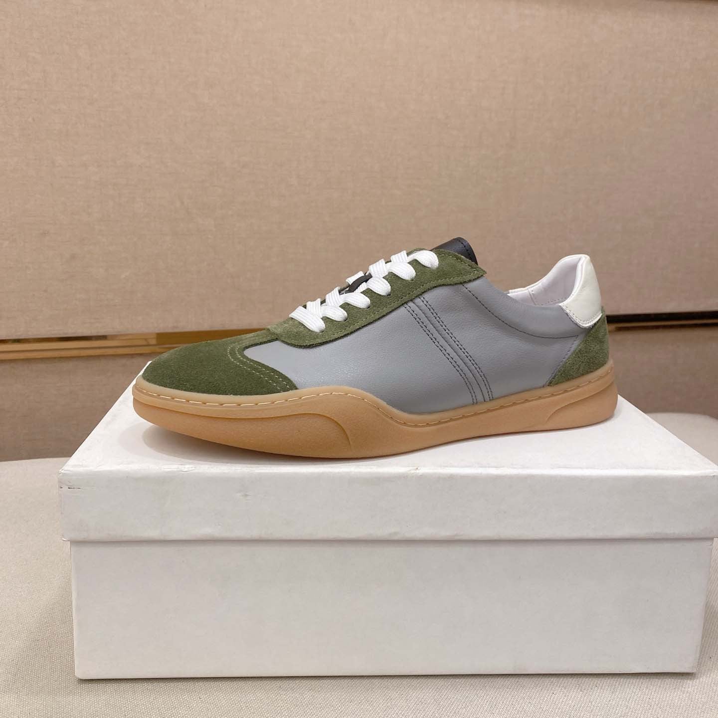 Damen Sneaker Leder Wildleder Schuhe Frauen