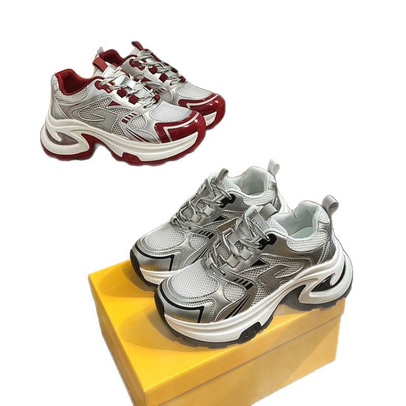 Damen Sneaker Sportlich Leicht Laufschuhe
