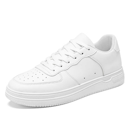 Damen Sneaker Robustes Leder Bequem Sportlich