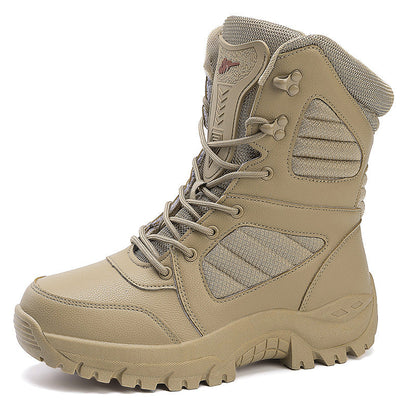 Herren Stiefel Robust Waterproof Knöchelstiefel Rutschfest