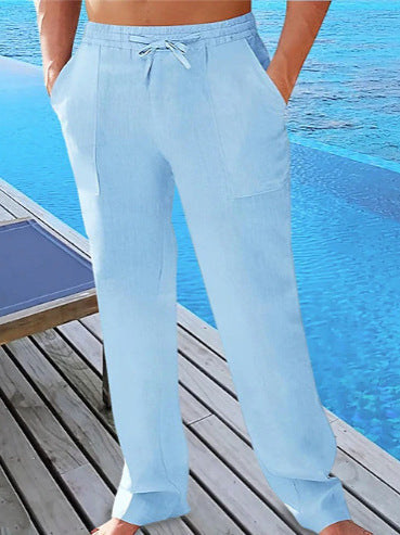 Bequeme Herrenhose elastisch mit Taschen Sportlich
