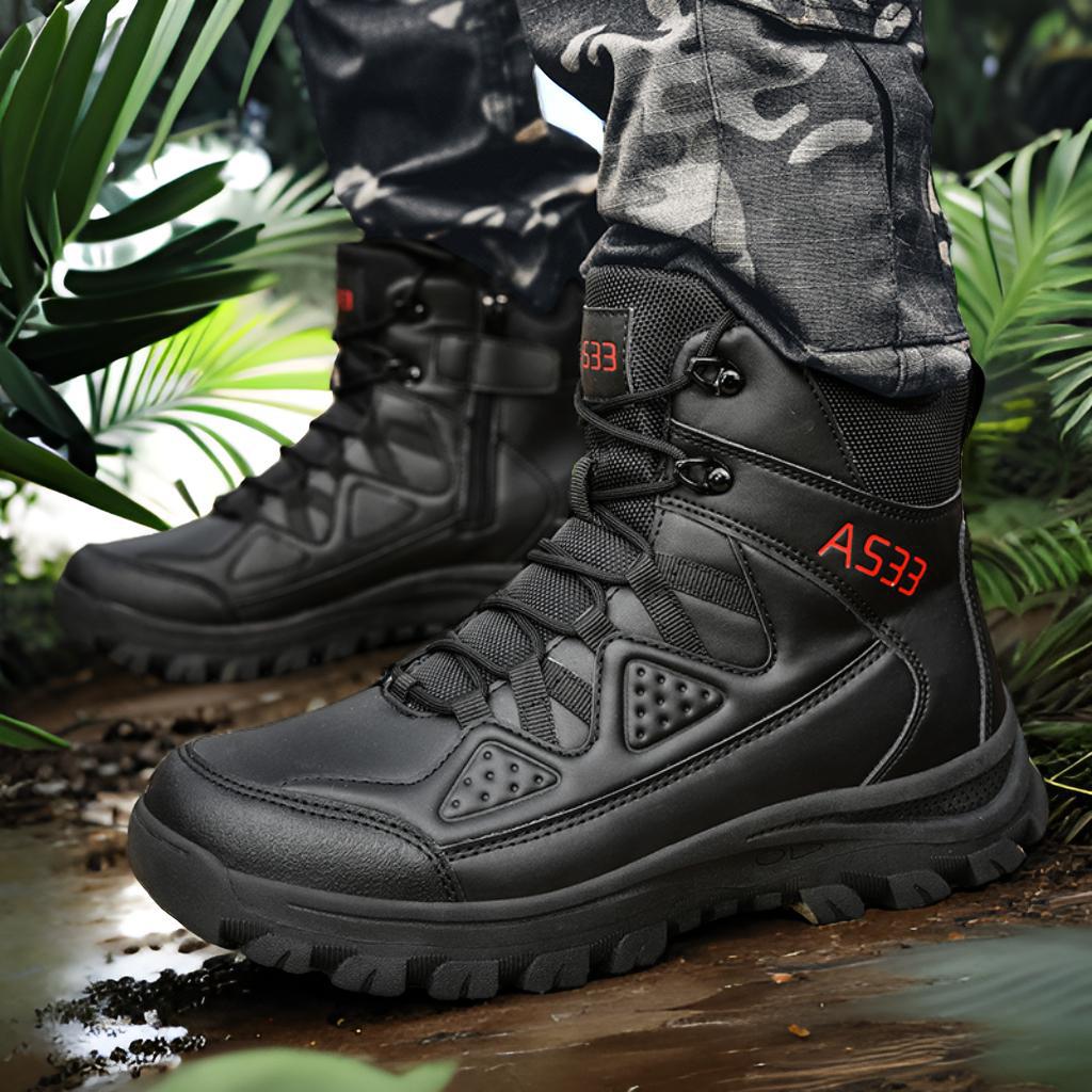 Herren Outdoor-Stiefel Hoch Knöchel Rutschfest Wasserfest