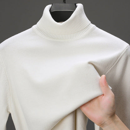 Herren Rollkragenpullover Eleganter Baumwolle Modern