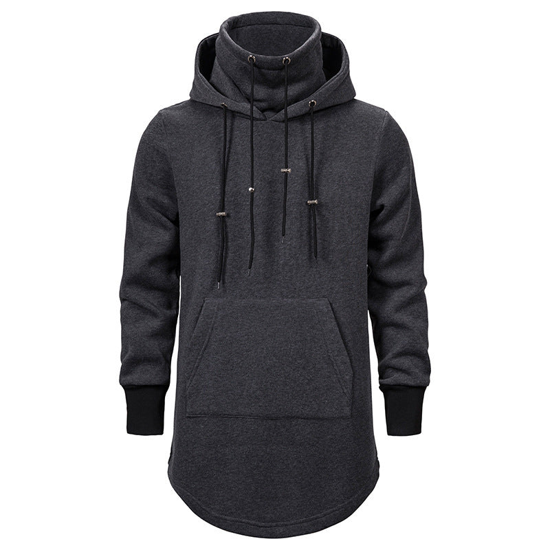 Herren Hoodie Modern Asymmetrisch Kängurutasche