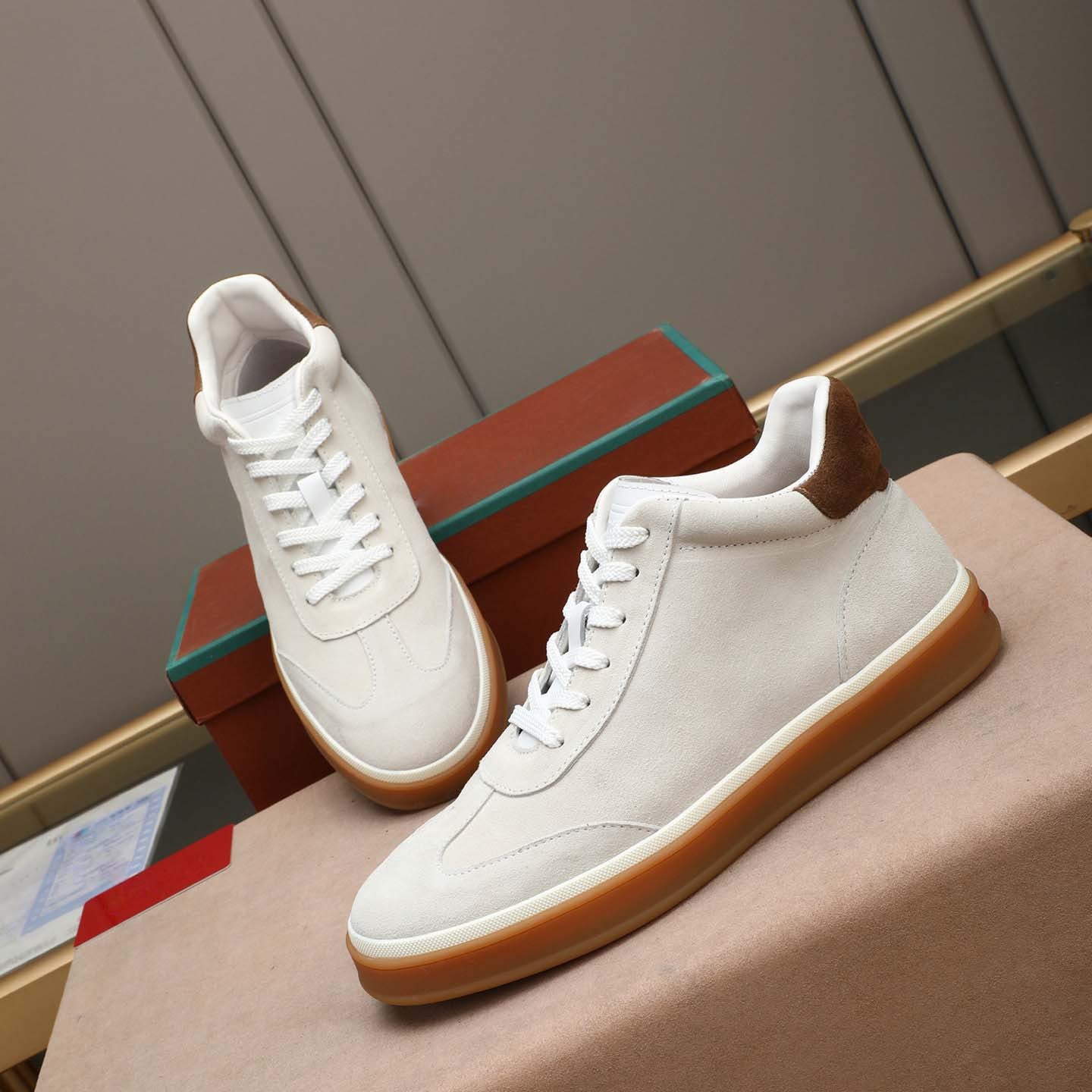 Damen Sneaker Wildleder Bequem Komfortabel Sportlich