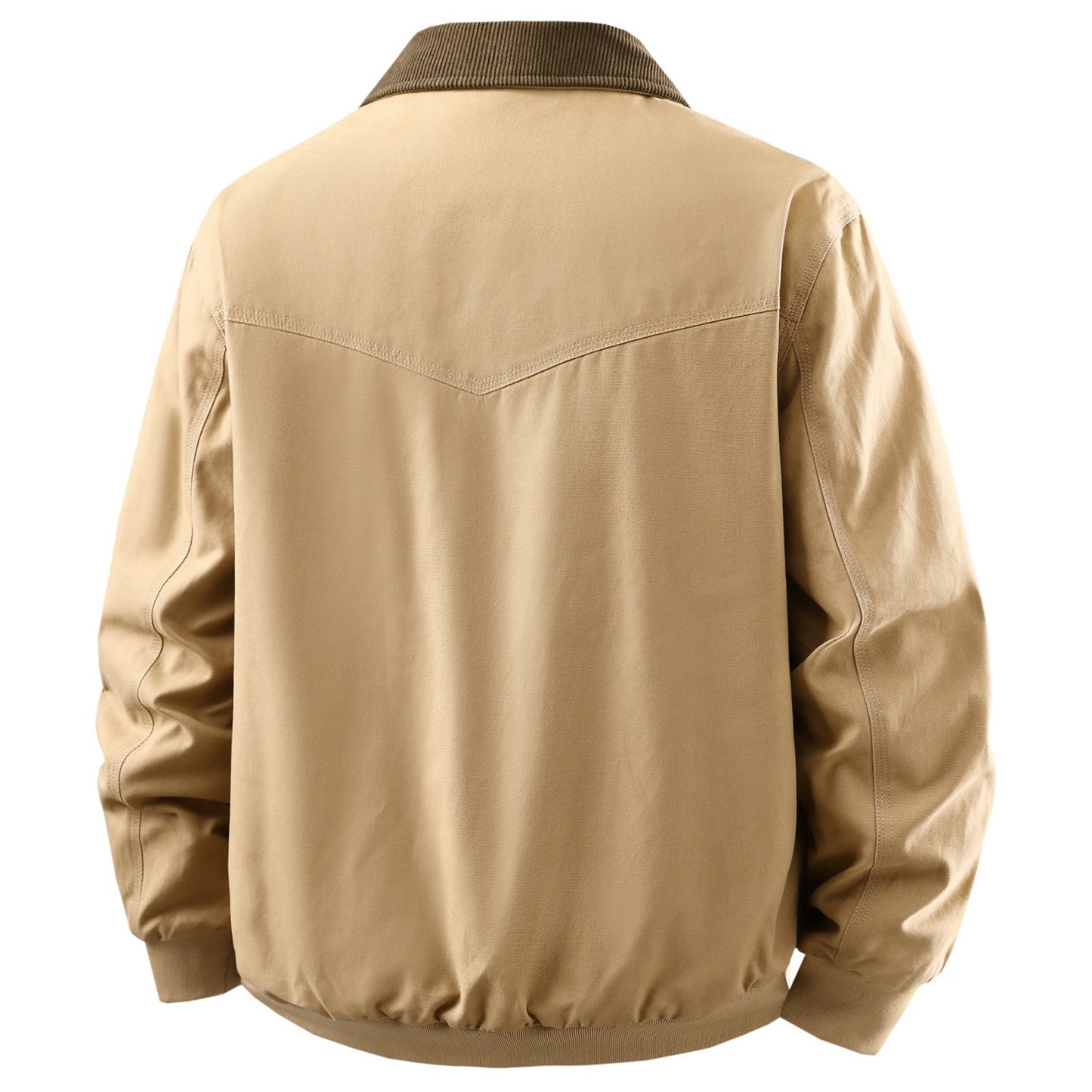 Herren Übergangsjacke Modern mit Kontrastkragen und vielen Taschen
