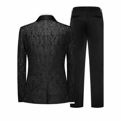 Herren Blazer Smoking Elegant mit Muster Berlin Style