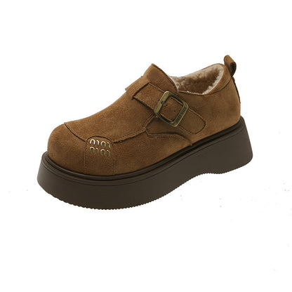 Damen Clogs Bequem Schnallenverschluss Dicker Boden