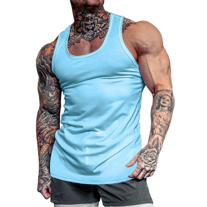 Herren Fitness Tanktop Sportlich Funktionell