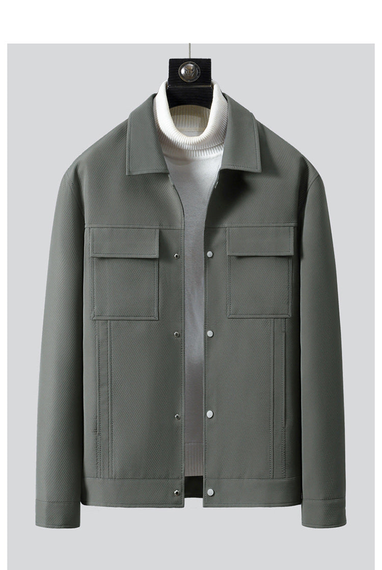 Herren Overshirt Jacke Modern mit Taschen Praktisch