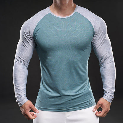 Herren Funktionsshirt Langarm Sportlich DryFit