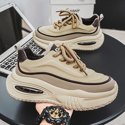 Damen Sneaker Chunky bequem Luftpolster Sohle Weite Passform