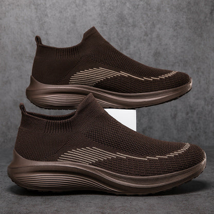 Damen Laufschuhe Komfort Slip-On Laufschuhe Leicht Mesh