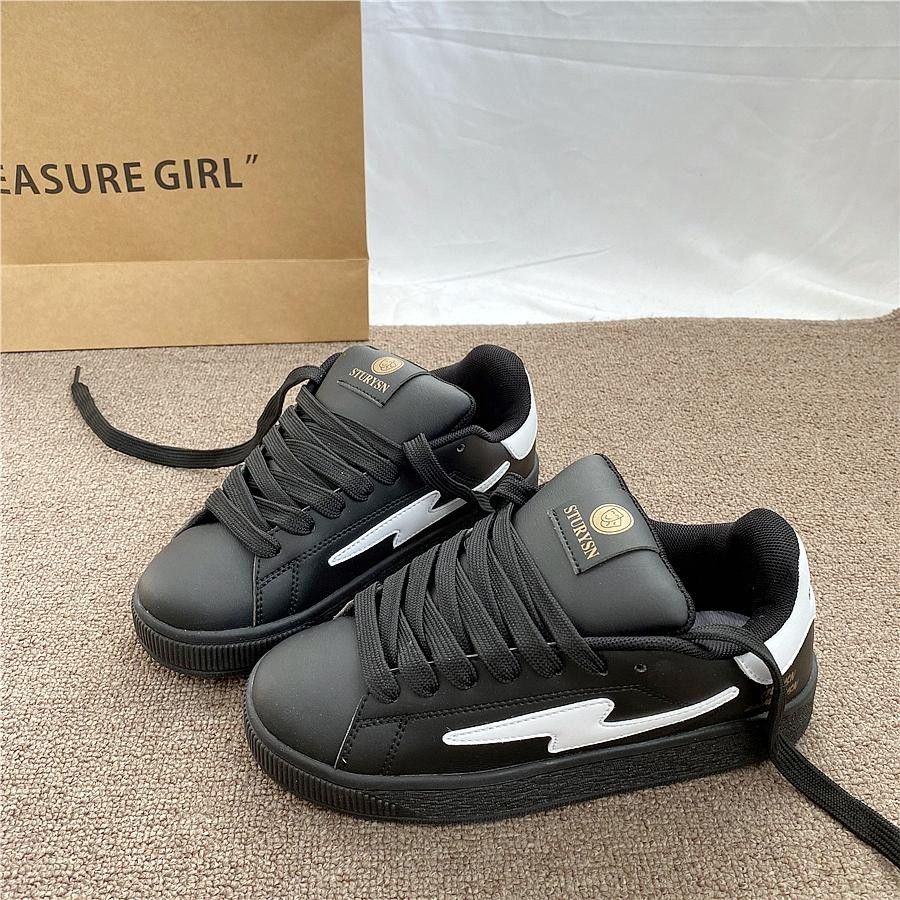 Damen Sneaker Stylisch Kontrastdesign Weich
