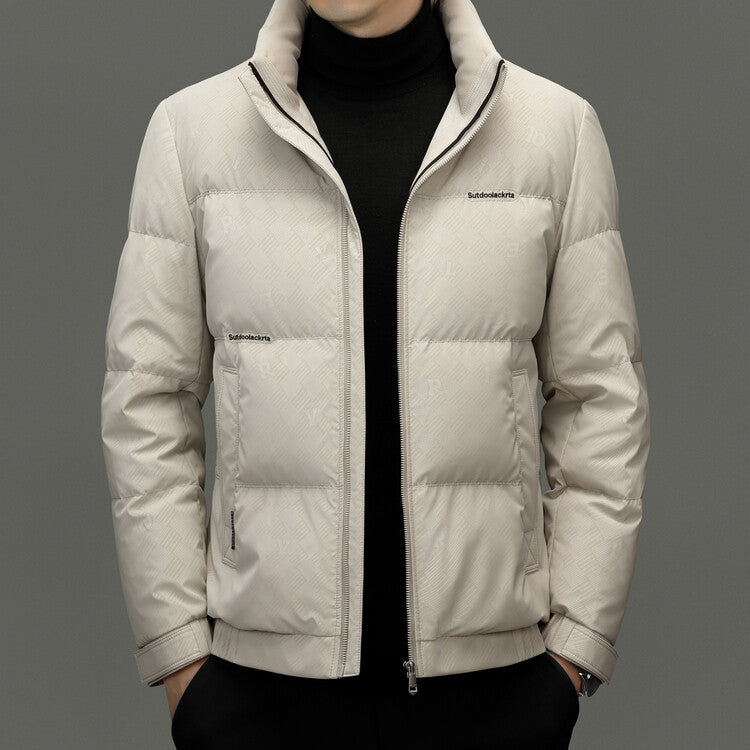 Herren Daunenjacke Warm Funktionell Modern - BerlinGlamour