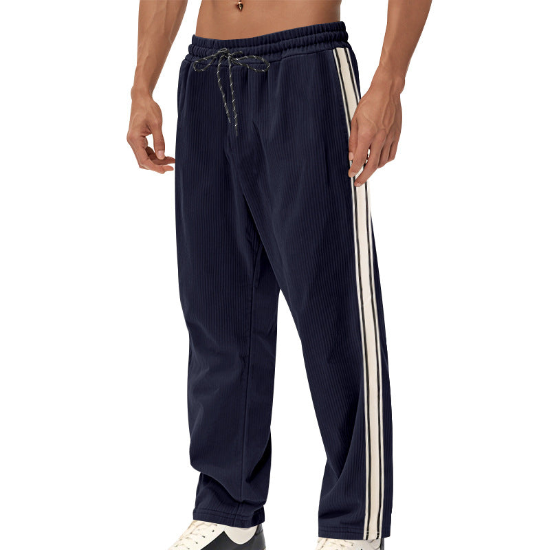 Herren Sportliche Jogginghose mit Seitlichen Streifen