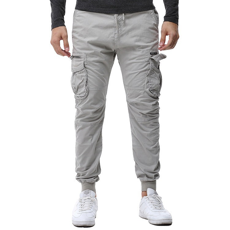 Herren Cargohose Bequem Elastisch Viel Taschen - BerlinGlamour