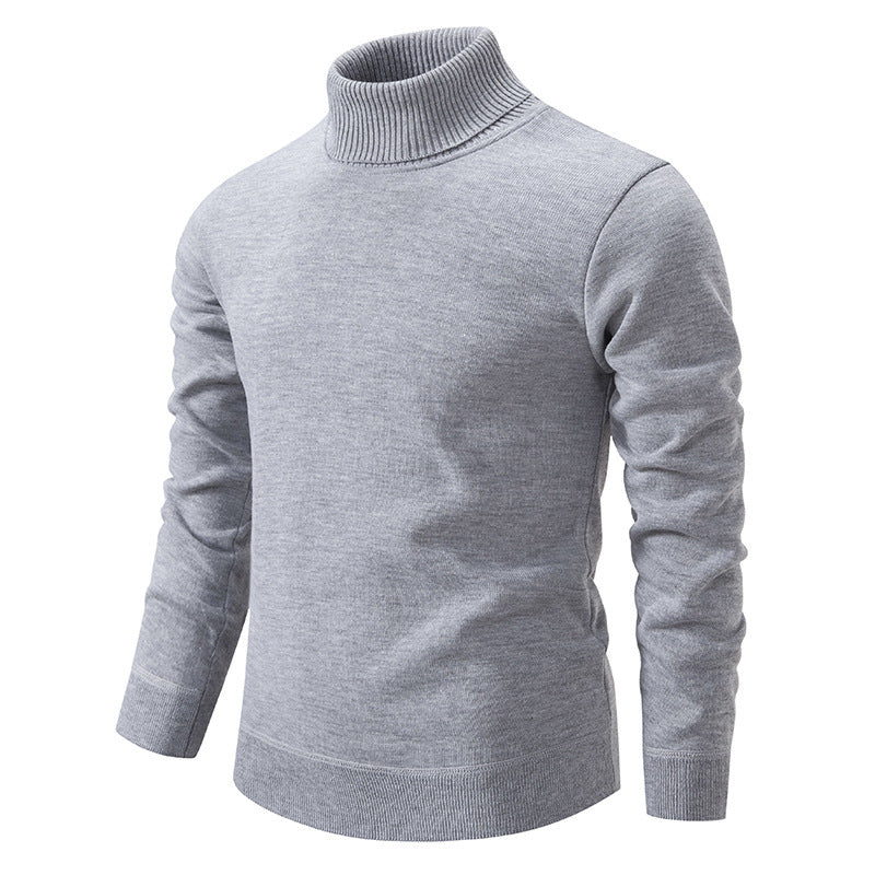 Ein stylischer Herren Rollkragenpullover aus hochwertiger Baumwolle BerlinGlamour.