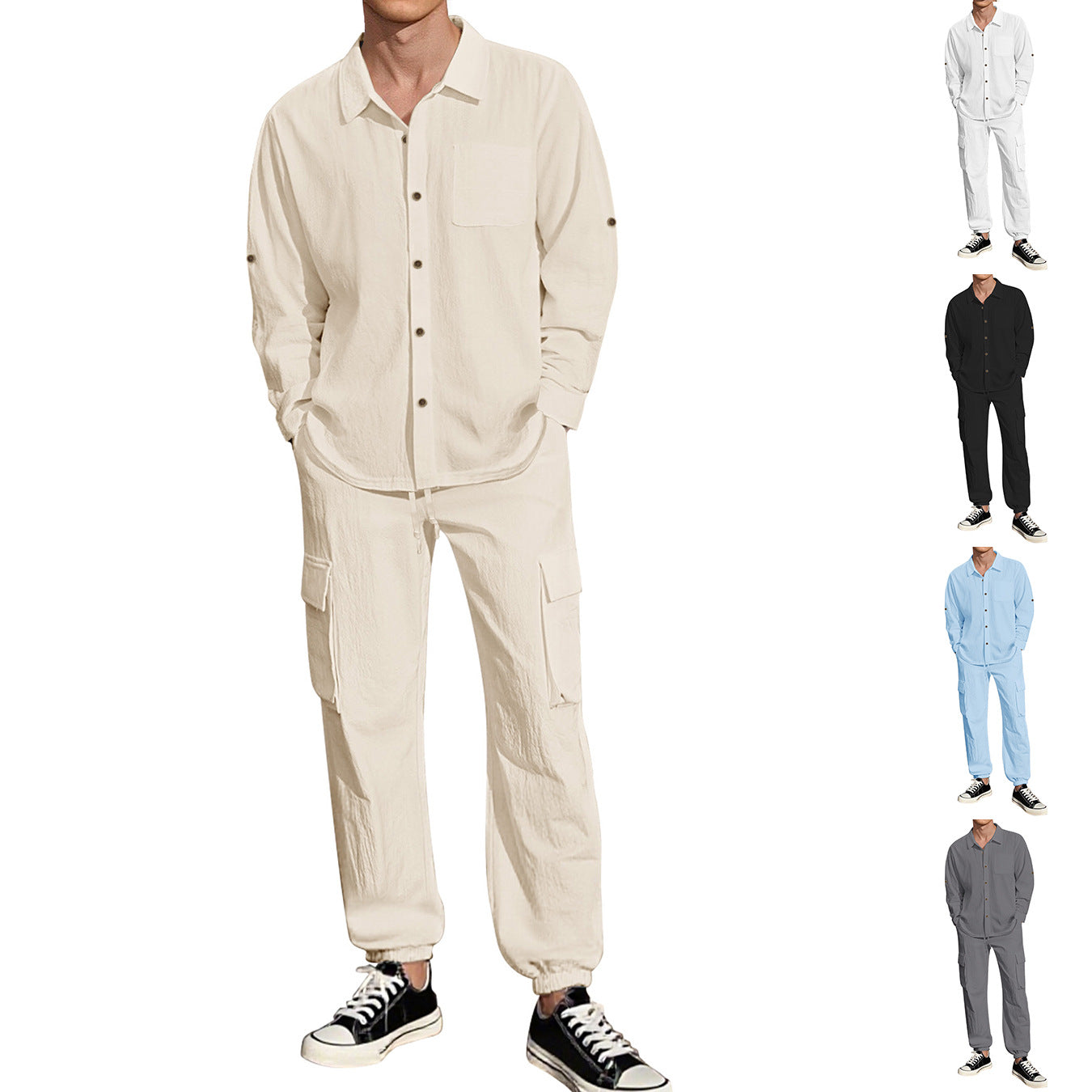 Herren Outfit-Set Modern Lässig Berlin Style