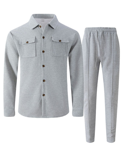 Herren Freizeit-Set atmungsaktiv mit Taschen Sportlich Modern