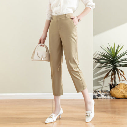 Damen Chino Hose Slim Fit Schmal - BerlinGlamour
