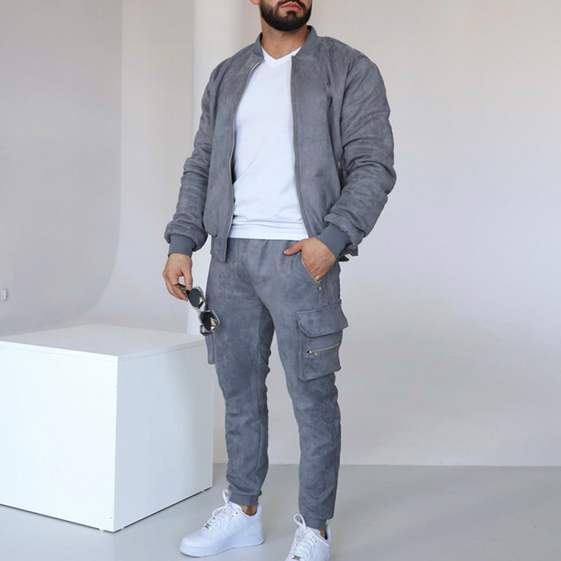 Herren Bomberjacke Sportlich Cargo Stil - BerlinGlamour