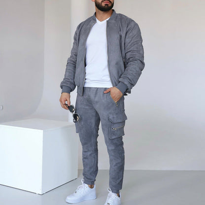 Herren Bomberjacke Sportlich Cargo Stil - BerlinGlamour